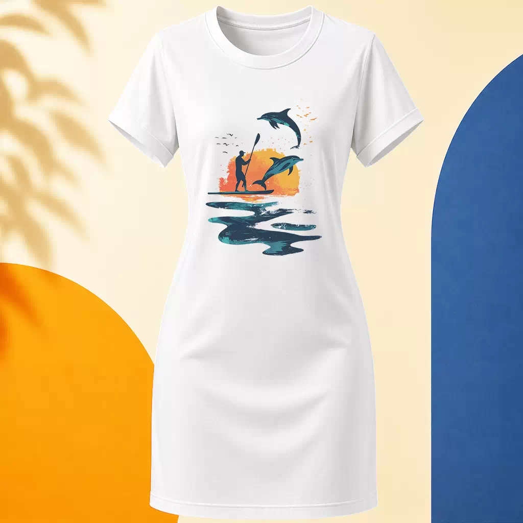 Šaty - Paddleboard s delfíny - Svobodná příroda